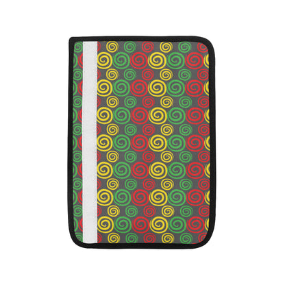 Rastafarian Pattern Print Design A05 Car Seat Belt Cover