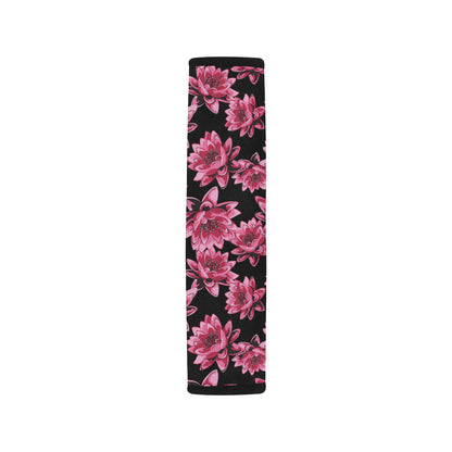 Lotus Pattern Print Design 03 Car Seat Belt Cover
