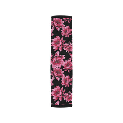 Lotus Pattern Print Design 03 Car Seat Belt Cover