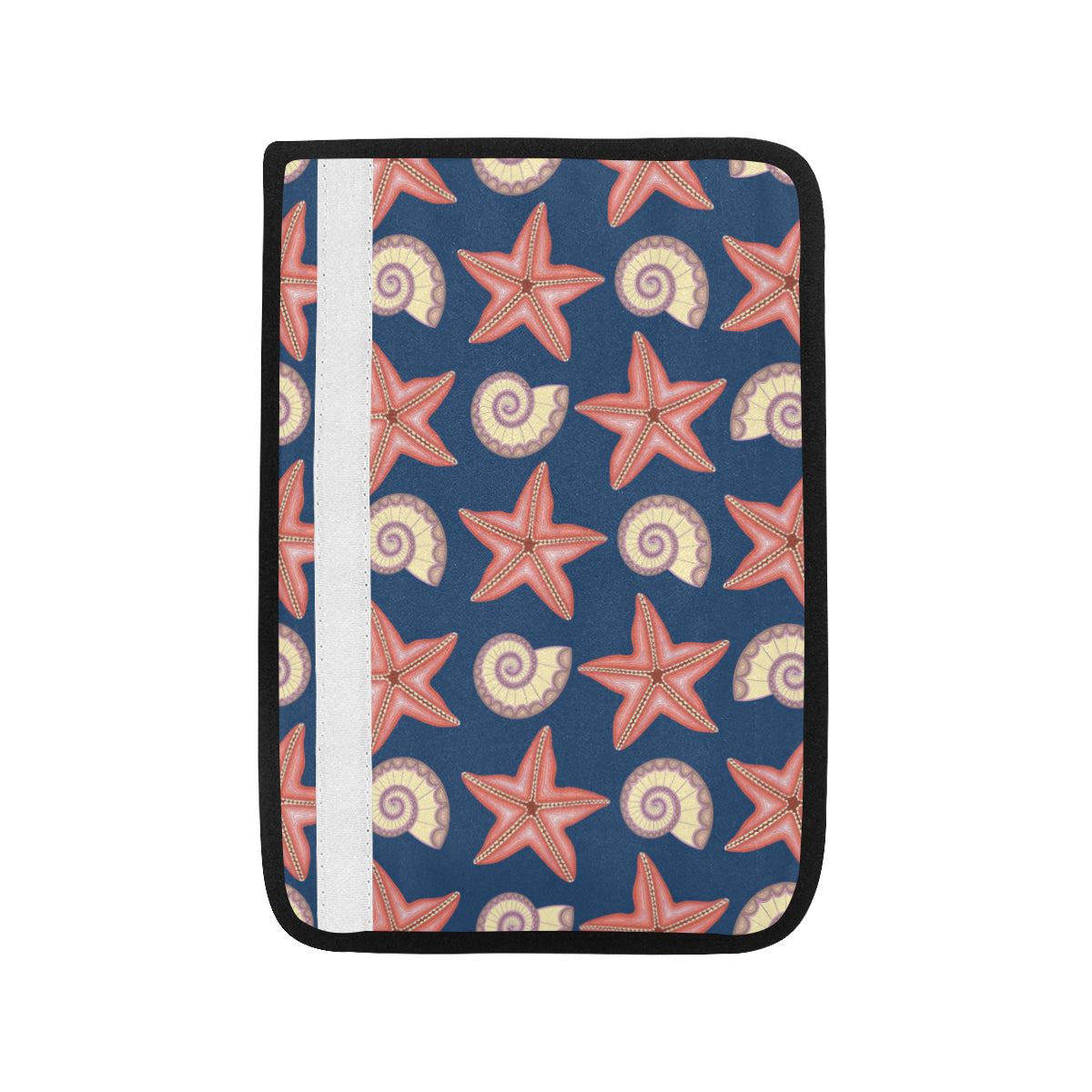 Starfish Pattern Print Design 03 Car Seat Belt Cover