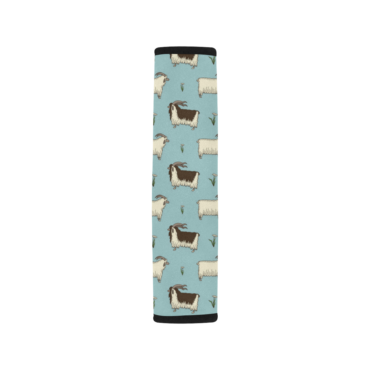 Goat Pattern Print Design 02 Car Seat Belt Cover