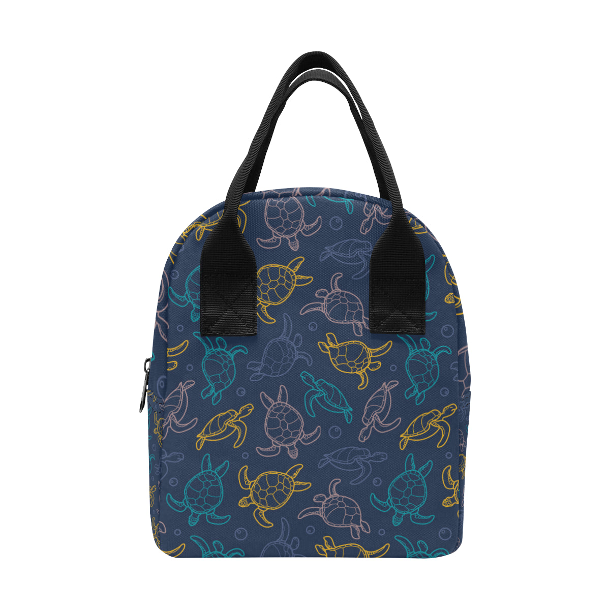 Sea Turtle Baby Print Insulated Lunch Bag