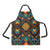 Kente Pattern Print Design 05 Apron with Pocket