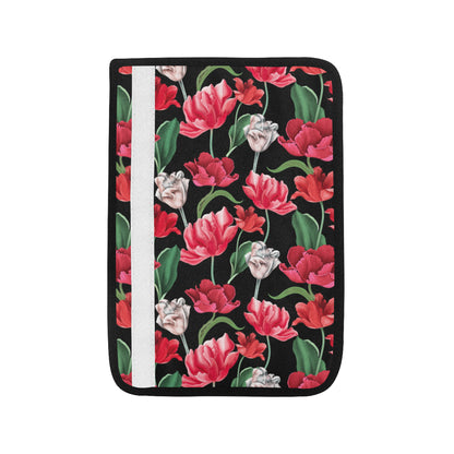 Tulip Pattern Print Design TP08 Car Seat Belt Cover