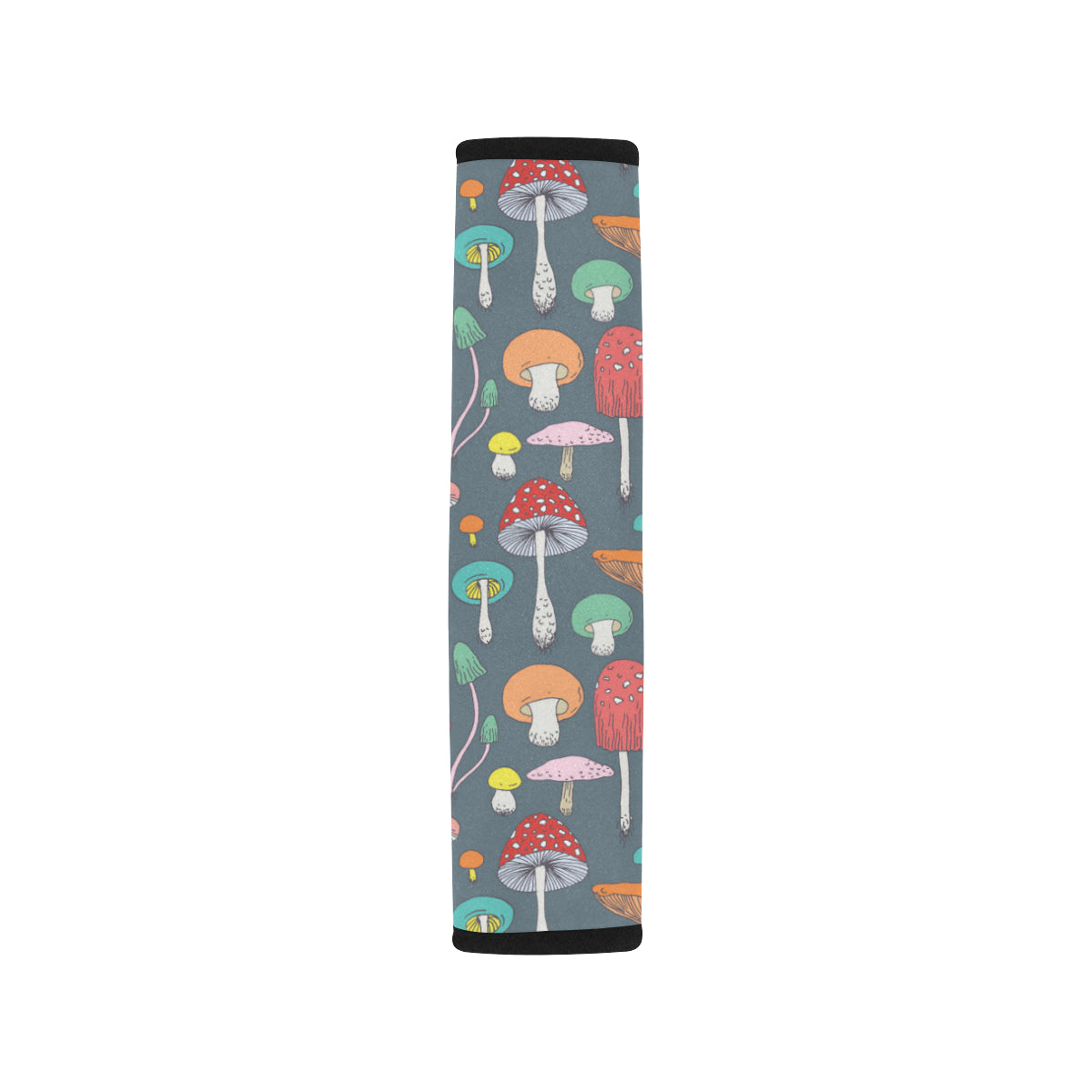 Mushroom Pattern Print Design A03 Car Seat Belt Cover