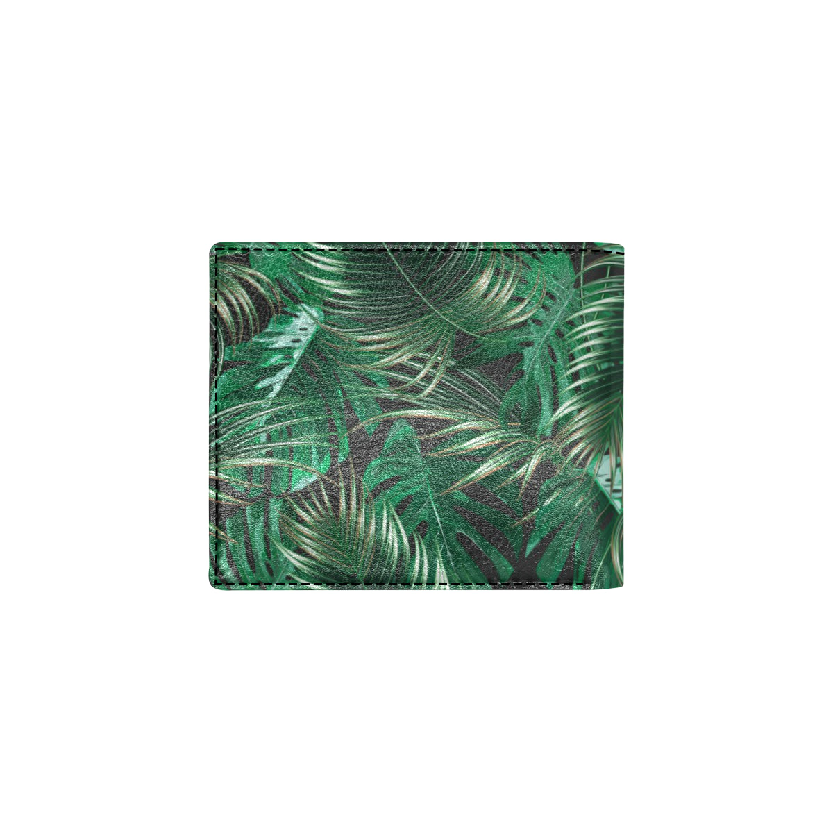 Tropical Flower Pattern Print Design TF012 Men's ID Card Wallet