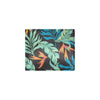 Tropical Palm Leaves Hawaiian Flower Men's ID Card Wallet