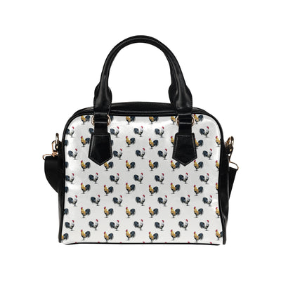 Chicken Pattern Print Design 02 Shoulder Handbag