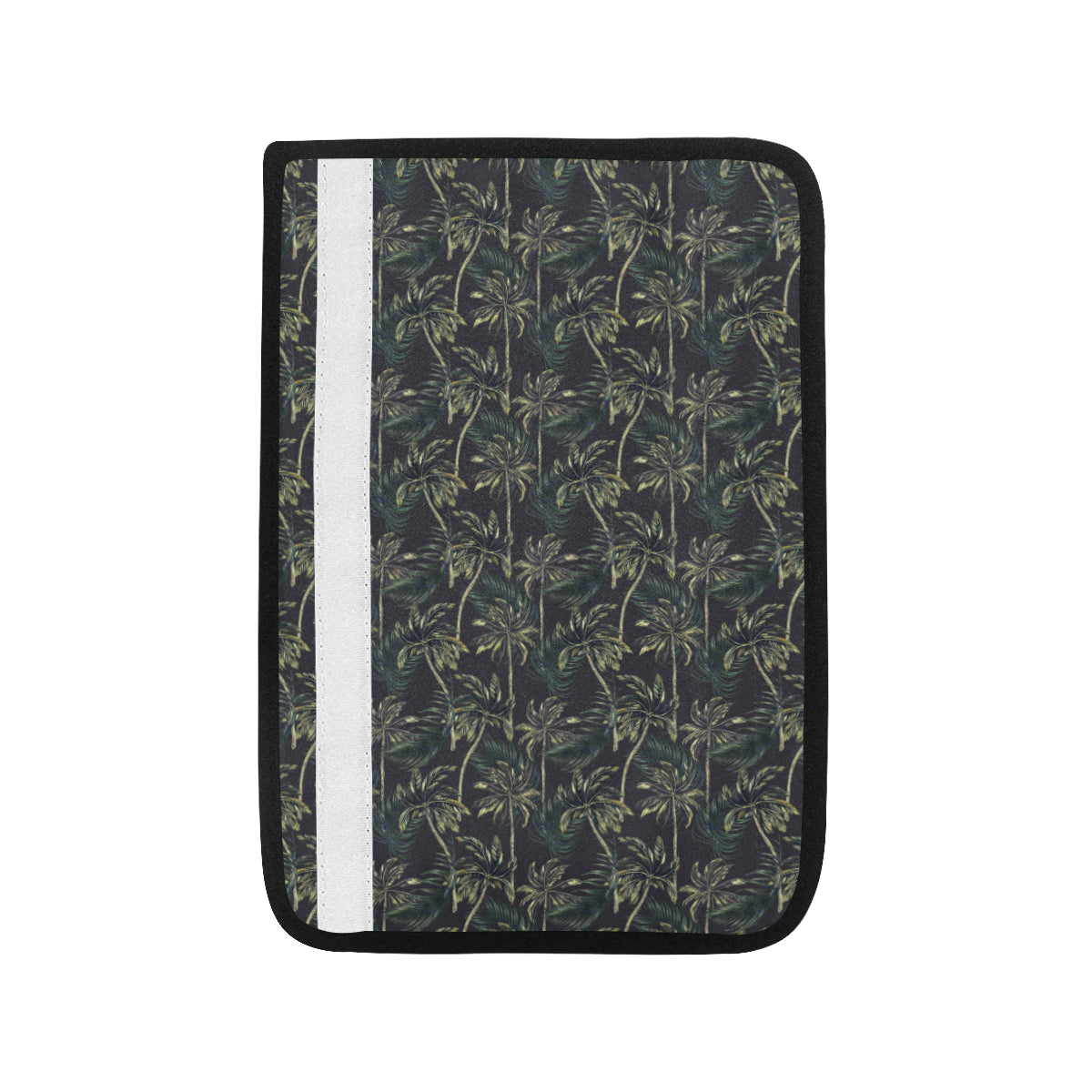 Palm Tree Background Design Print Car Seat Belt Cover