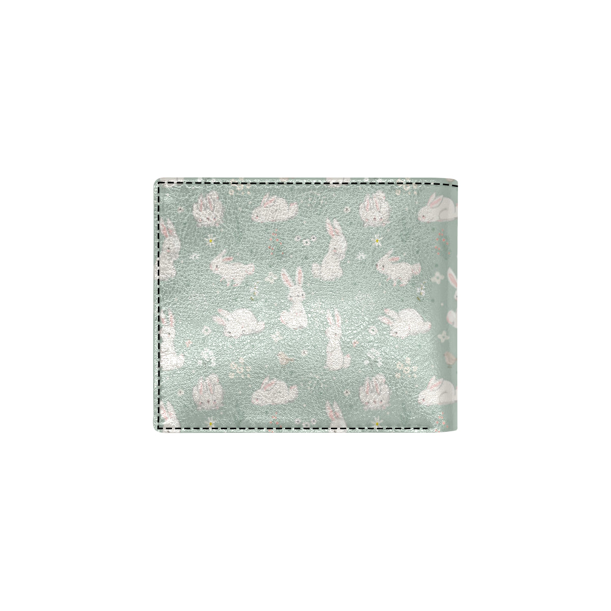 Bunny Pattern Print Design 03 Men's ID Card Wallet