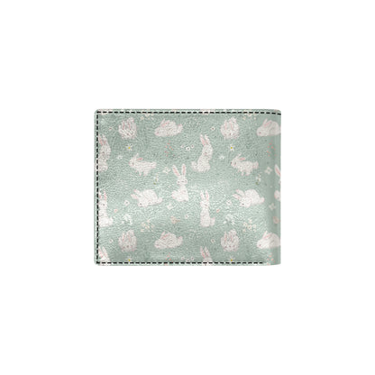 Bunny Pattern Print Design 03 Men's ID Card Wallet