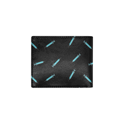 Phlebotomist Pattern Print Design A04 Men's ID Card Wallet