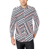 Polynesian Tribal line Men's Long Sleeve Shirt