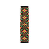 Kente Pattern Print Design 01 Car Seat Belt Cover