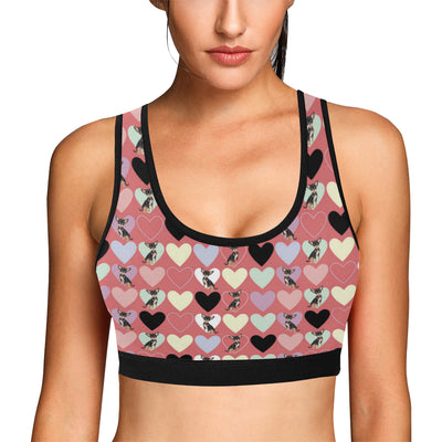 Chihuahua Pattern Print Design 01 Sports Bra