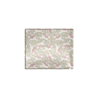 Bunny Pattern Print Design 06 Men's ID Card Wallet