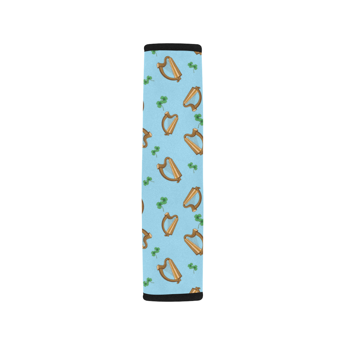 Harp Pattern Print Design 01 Car Seat Belt Cover