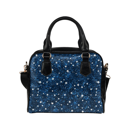 Cosmic Pattern Print Design 05 Shoulder Handbag