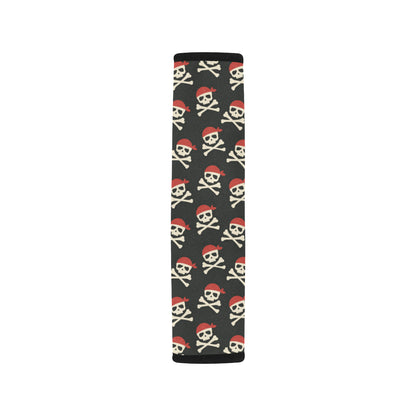 Pirate Pattern Print Design A04 Car Seat Belt Cover