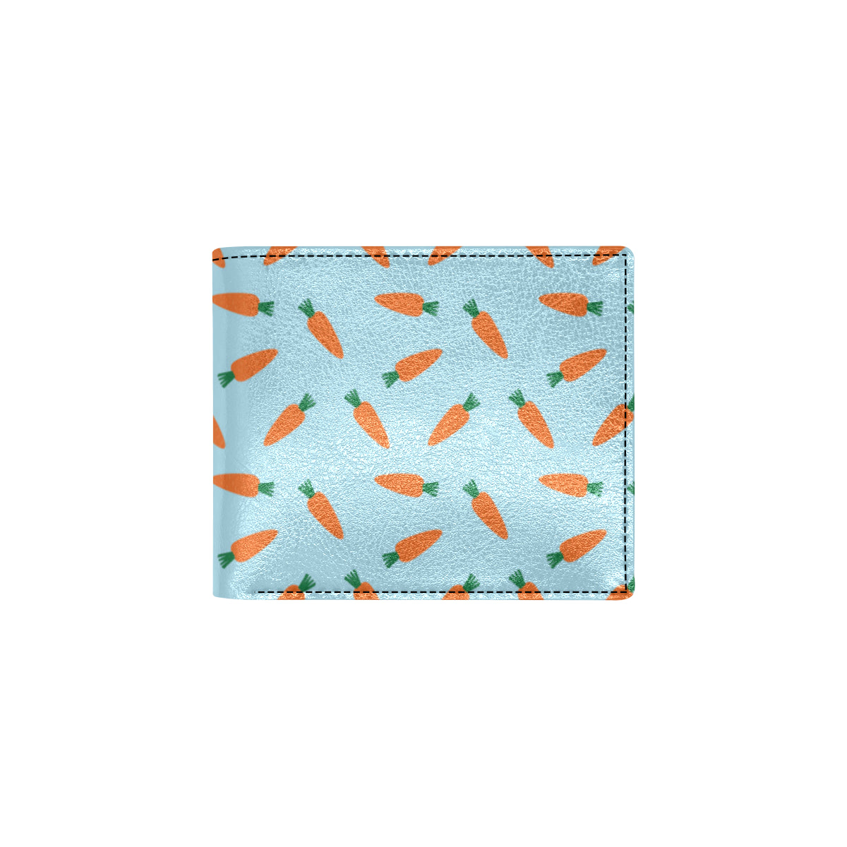 Carrot Pattern Print Design 03 Men's ID Card Wallet