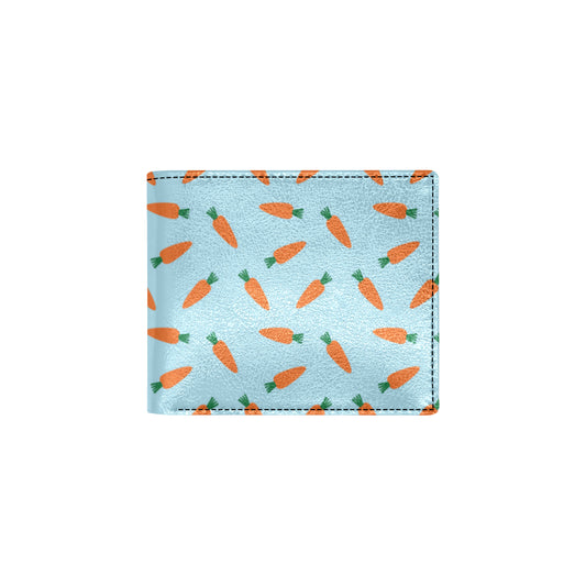 Carrot Pattern Print Design 03 Men's ID Card Wallet
