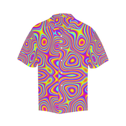 Liquid Pattern Print Design 06 Men's Hawaiian Shirt