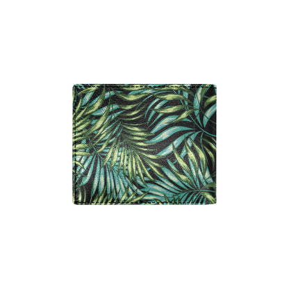 Tropical Flower Pattern Print Design TF08 Men's ID Card Wallet
