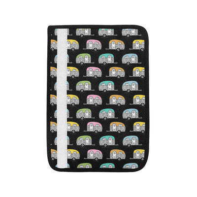 Camper Pattern Camping Themed No 2 Print Car Seat Belt Cover