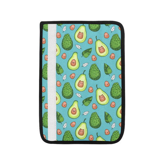 Avocado Pattern Print Design AC05 Car Seat Belt Cover