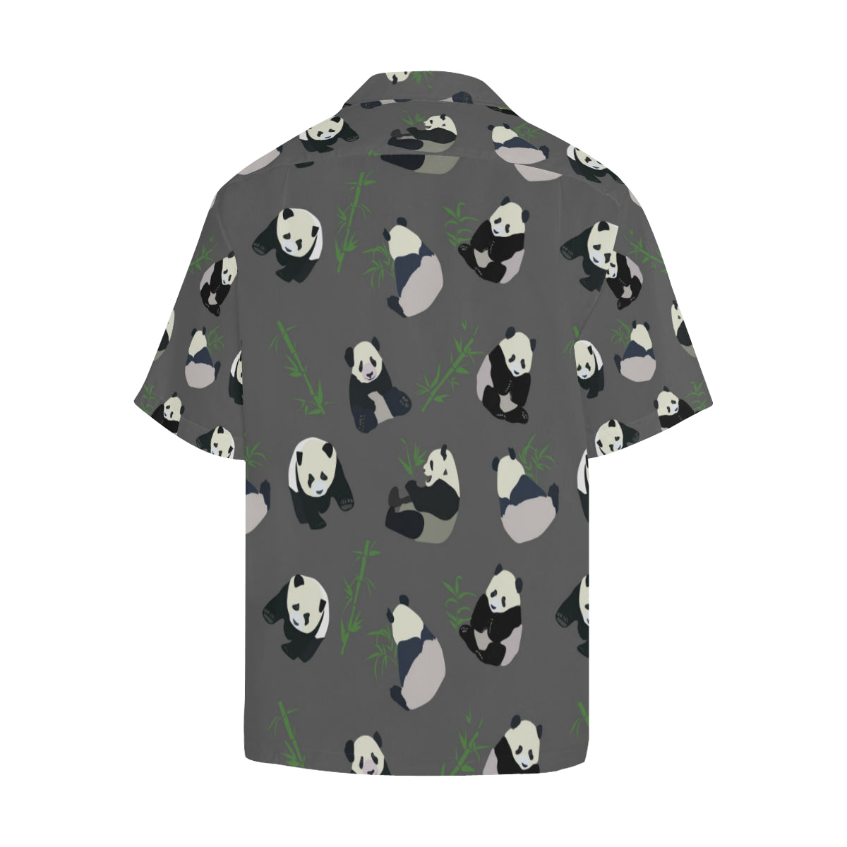 Panda Pattern Print Design A06 Men's Hawaiian Shirt