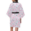 Cherry Blossom Pattern Print Design 01 Women's Short Kimono