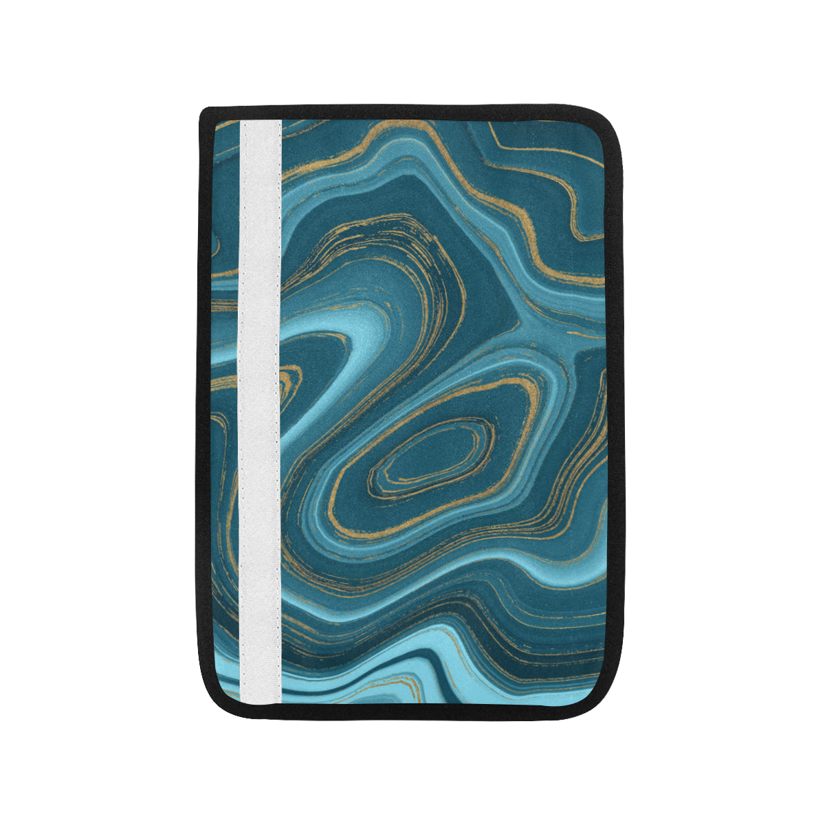 Liquid Pattern Print Design 04 Car Seat Belt Cover