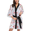 Cherry Blossom Pattern Print Design CB07 Women's Short Kimono