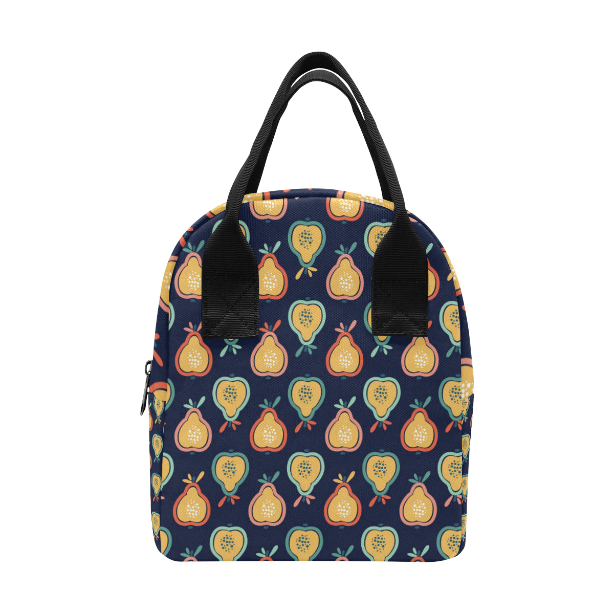 Pear Pattern Print Design PE03 Insulated Lunch Bag