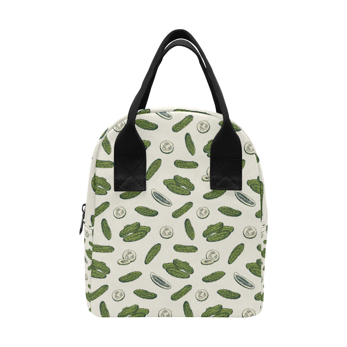 Cucumber Pattern Print Design CC05 Insulated Lunch Bag