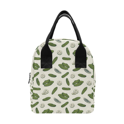 Cucumber Pattern Print Design CC05 Insulated Lunch Bag