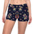 Summer Floral Pattern Print Design SF01 Yoga Shorts