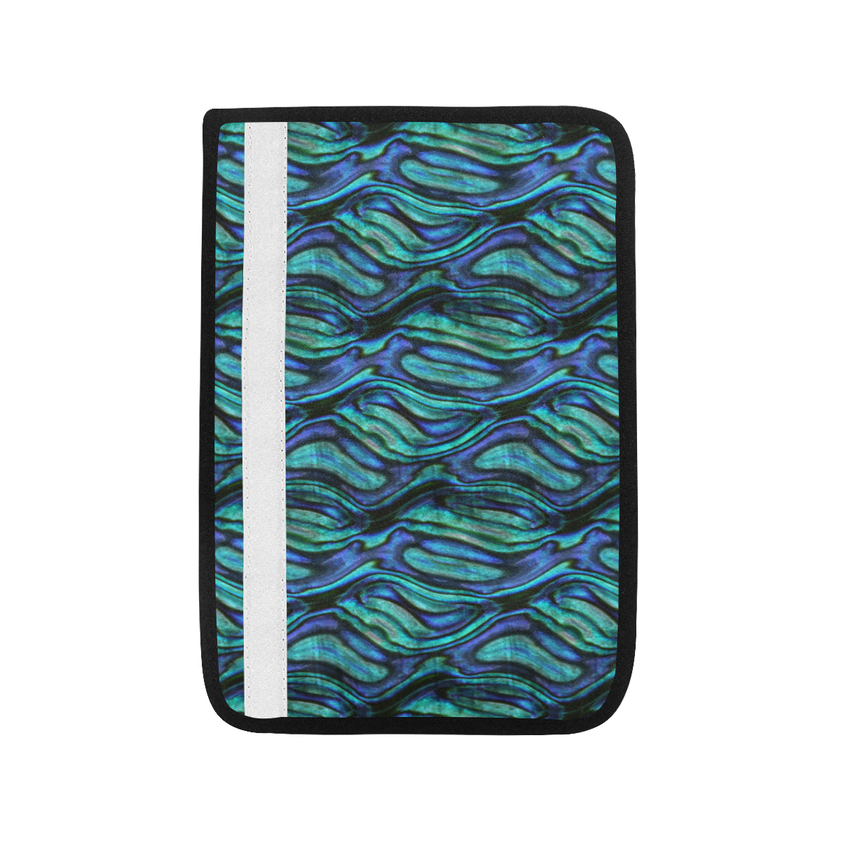 Abalone Pattern Print Design 02 Car Seat Belt Cover