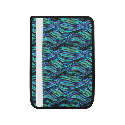 Abalone Pattern Print Design 02 Car Seat Belt Cover