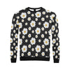 Daisy Pattern Print Design DS02 Men Long Sleeve Sweatshirt