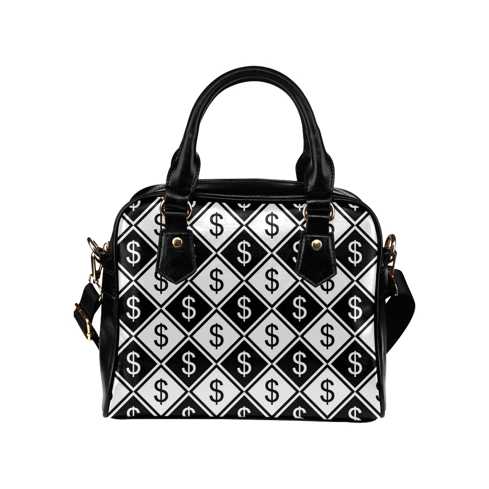 Money Pattern Print Design 04 Shoulder Handbag