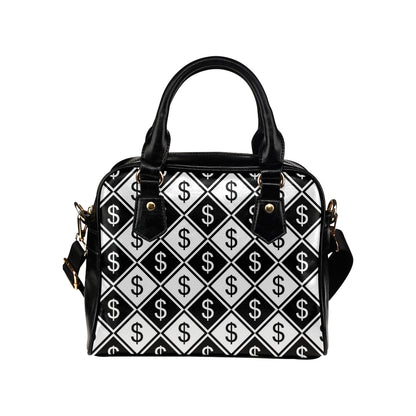 Money Pattern Print Design 04 Shoulder Handbag