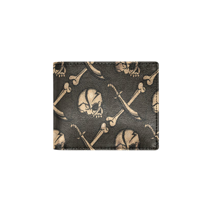 Pirate Pattern Print Design A03 Men's ID Card Wallet