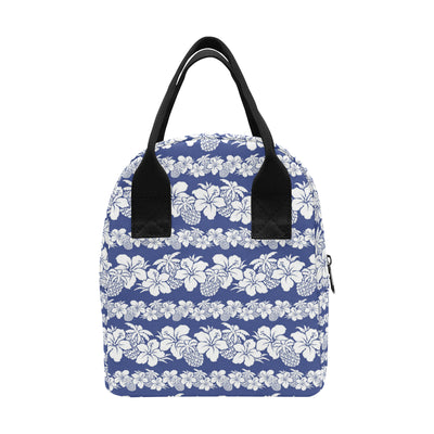 Hawaiian Themed Pattern Print Design H07 Insulated Lunch Bag