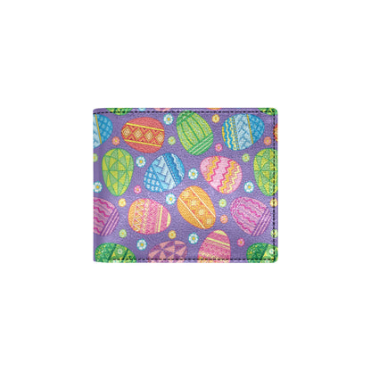 Easter Eggs Pattern Print Design RB010 Men's ID Card Wallet