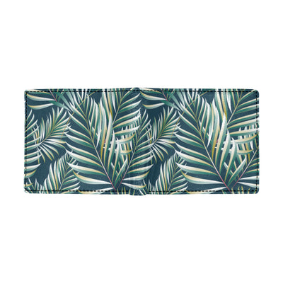 Sun Spot Tropical Palm Leaves Men's ID Card Wallet