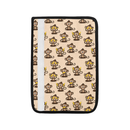 Monkey Pattern Print Design 03 Car Seat Belt Cover