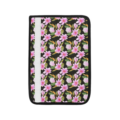 Magnolia Pattern Print Design MAG08 Car Seat Belt Cover