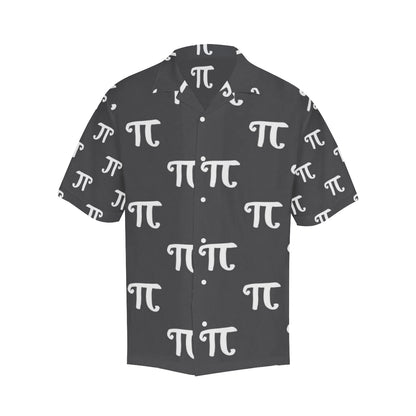 Pi Day Pattern Print Design A01 Men's Hawaiian Shirt