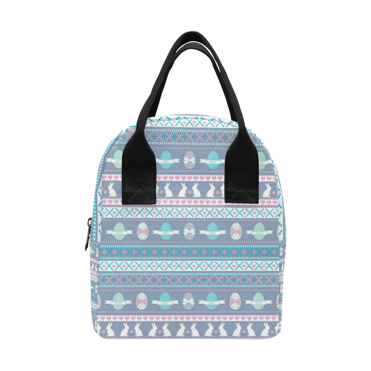 Easter Eggs Pattern Print Design RB013 Insulated Lunch Bag